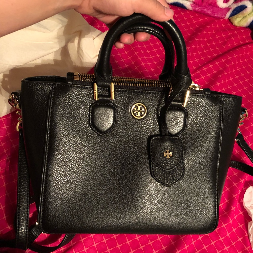 Tory Burch Robinson mini square tote